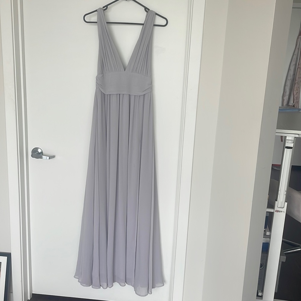 Lavender bridesmaid dress